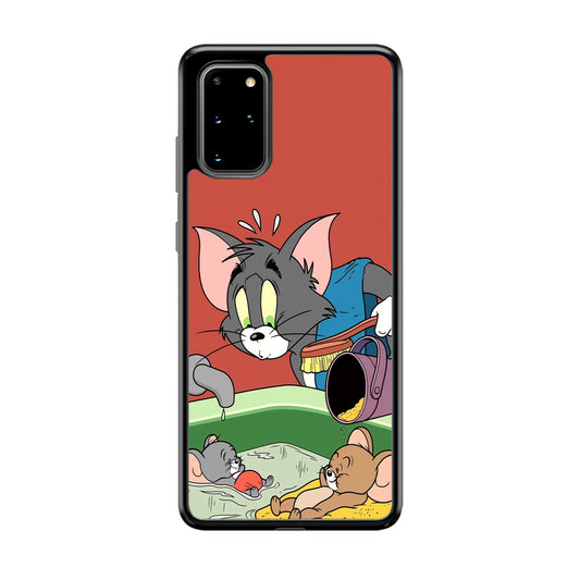 Tom and Jerry Do Not Be Noisy Samsung Galaxy S20 Plus Case