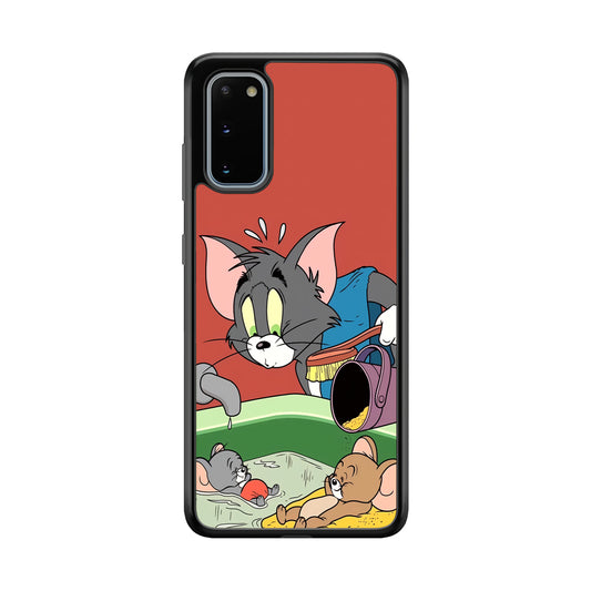 Tom and Jerry Do Not Be Noisy Samsung Galaxy S20 Case