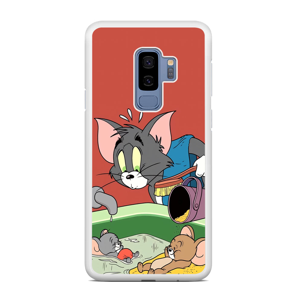 Tom and Jerry Do Not Be Noisy Samsung Galaxy S9 Plus Case