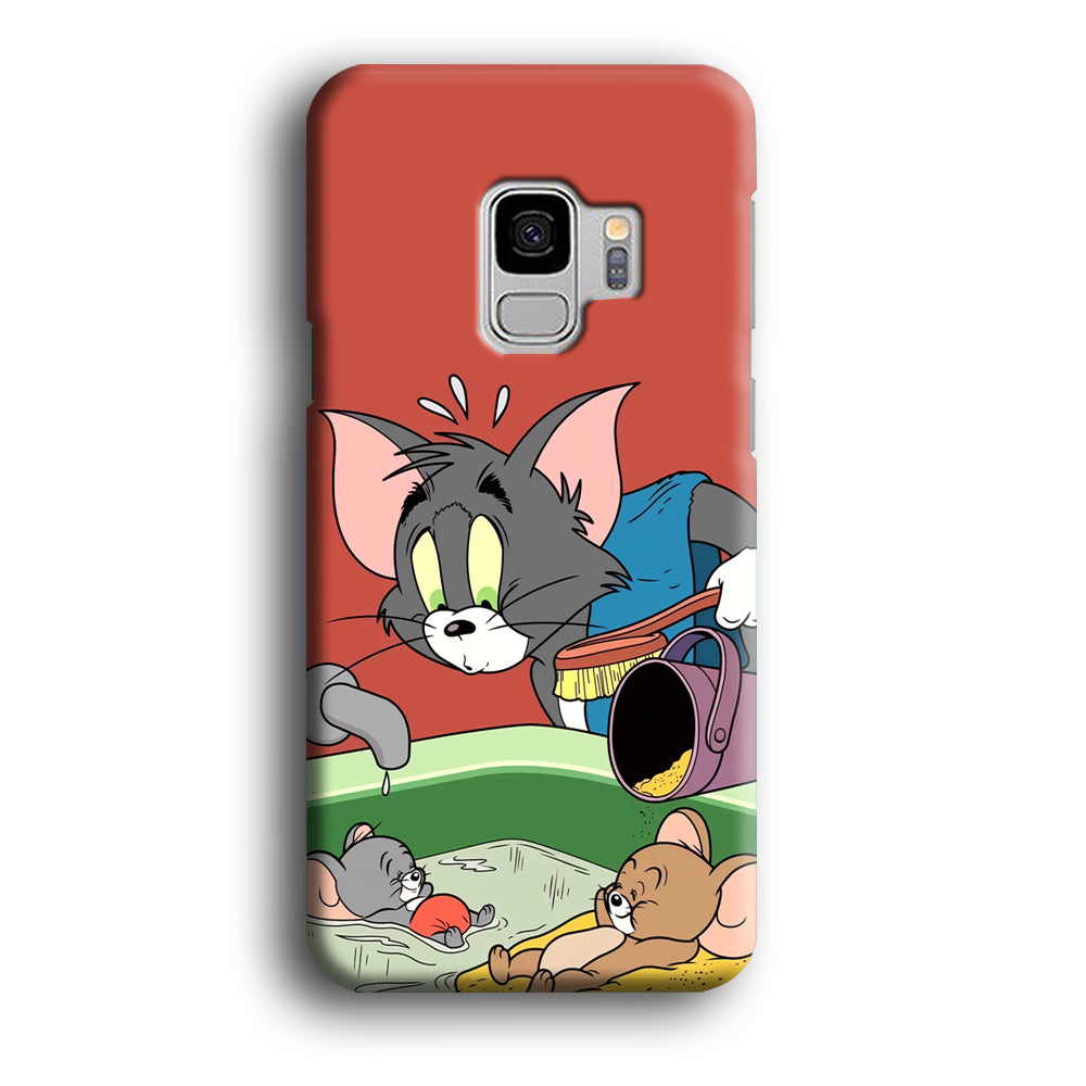 Tom and Jerry Do Not Be Noisy Samsung Galaxy S9 Case