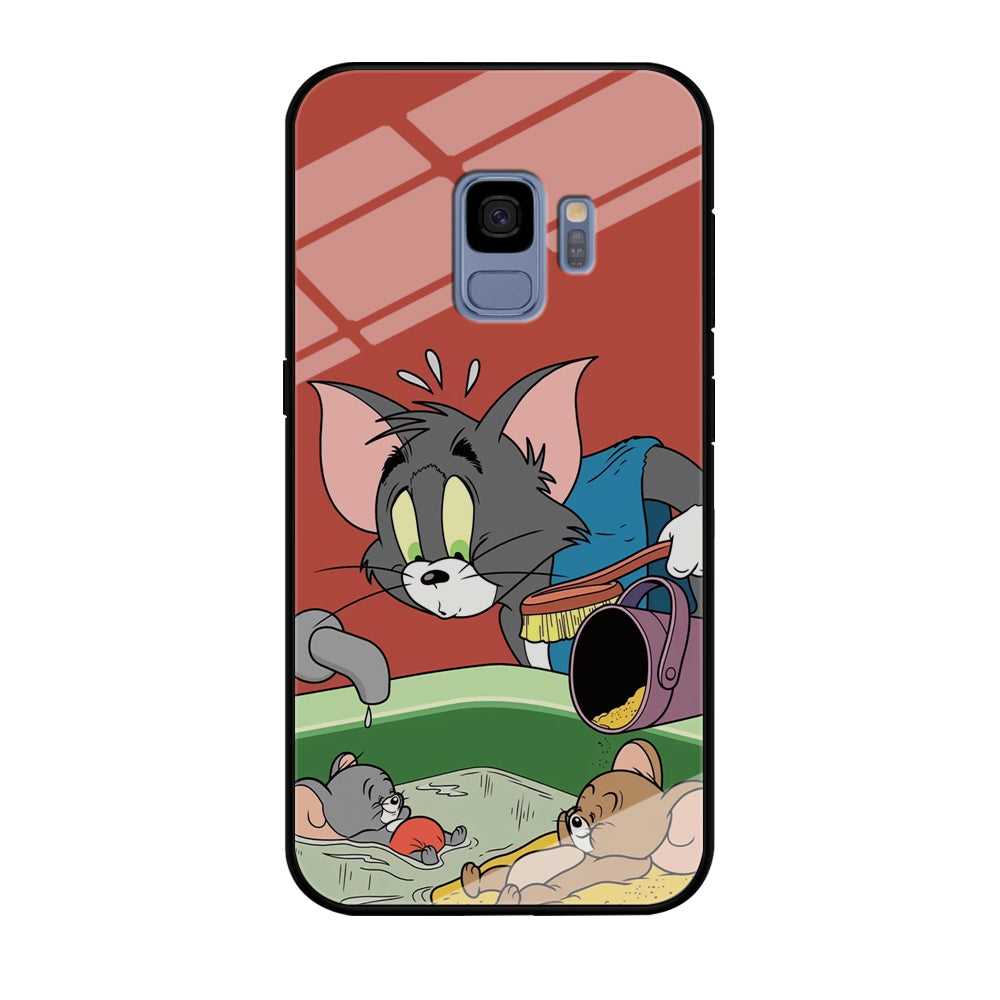 Tom and Jerry Do Not Be Noisy Samsung Galaxy S9 Case
