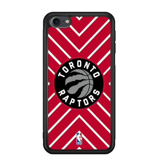 Toronto Raptors Red Shapes iPod Touch 6 Case