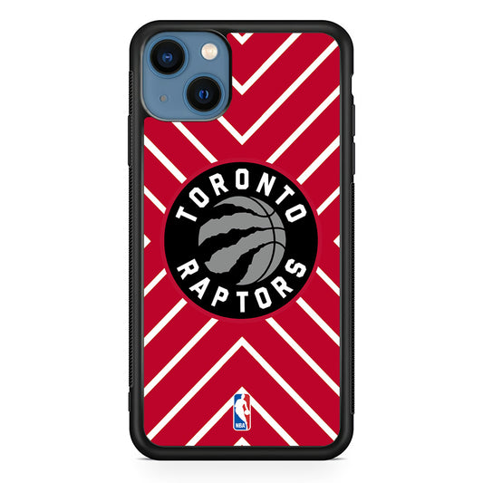 Toronto Raptors Red Shapes iPhone 13 Case