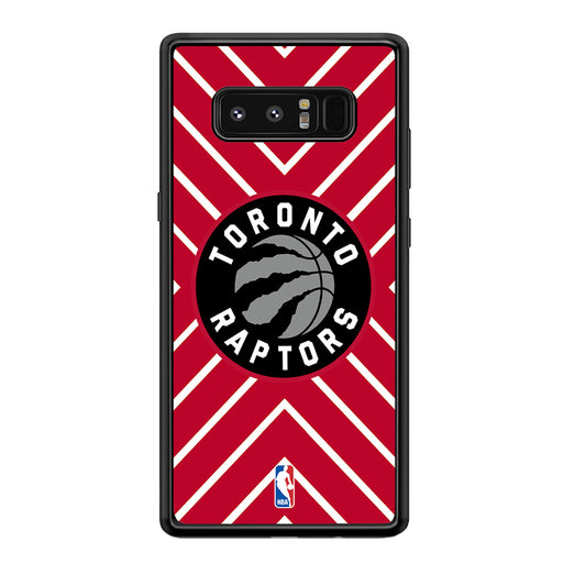 Toronto Raptors Red Shapes Samsung Galaxy Note 8 Case