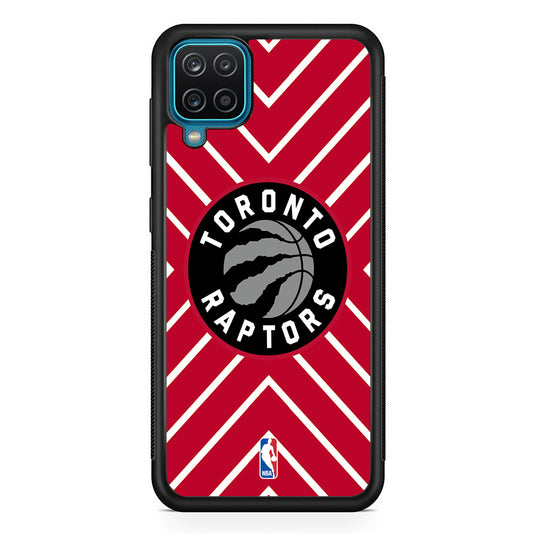 Toronto Raptors Red Shapes Samsung Galaxy A12 Case