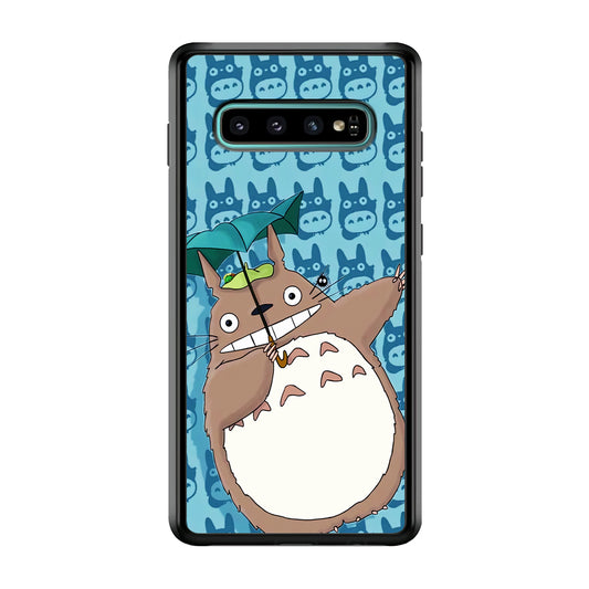 Totoro Pattren Of Character Samsung Galaxy S10 Case