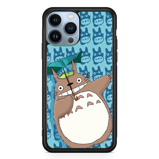 Totoro Pattren Of Character iPhone 13 Pro Case