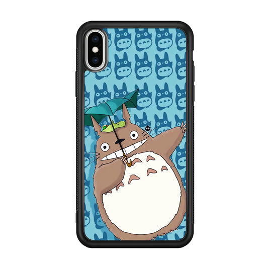 Totoro Pattren Of Character iPhone XS Case