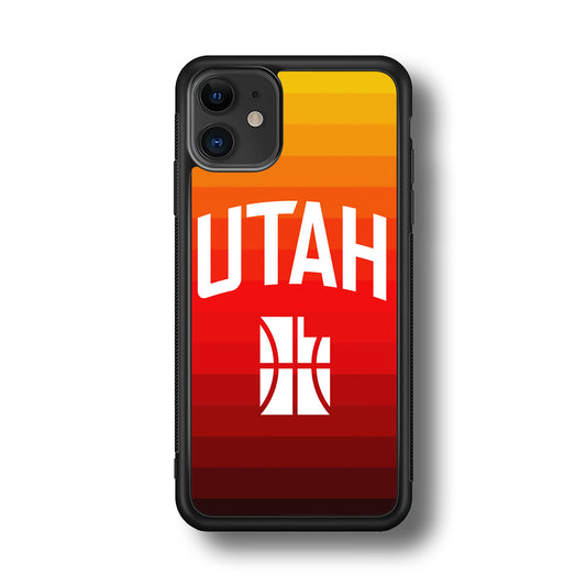 Utah Jazz Colour Gradation iPhone 11 Case