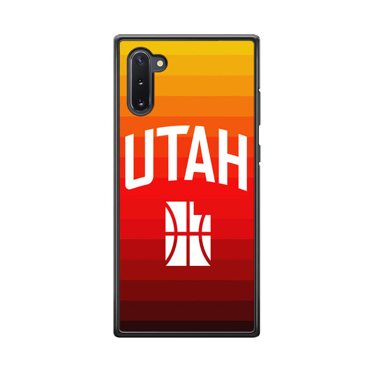 Utah Jazz Colour Gradation Samsung Galaxy Note 10 Case