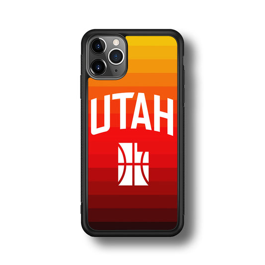 Utah Jazz Colour Gradation iPhone 11 Pro Case