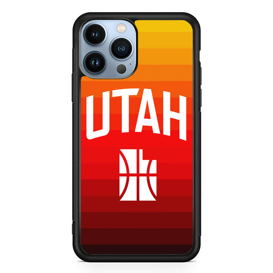 Utah Jazz Colour Gradation iPhone 13 Pro Case