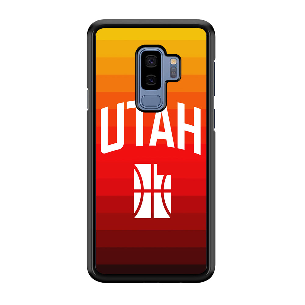 Utah Jazz Colour Gradation Samsung Galaxy S9 Plus Case