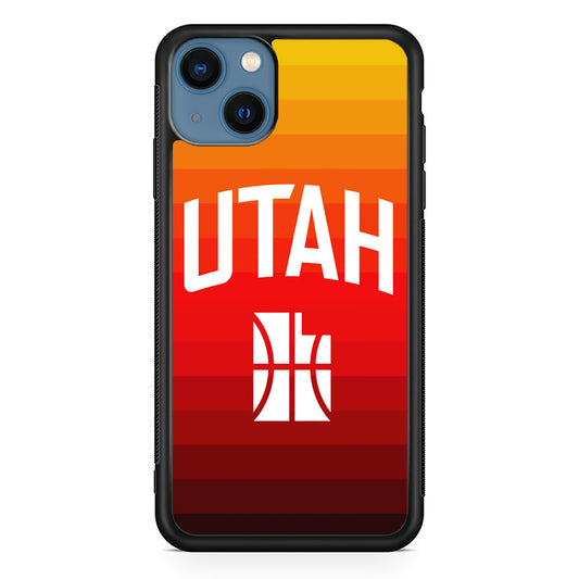 Utah Jazz Colour Gradation iPhone 13 Case