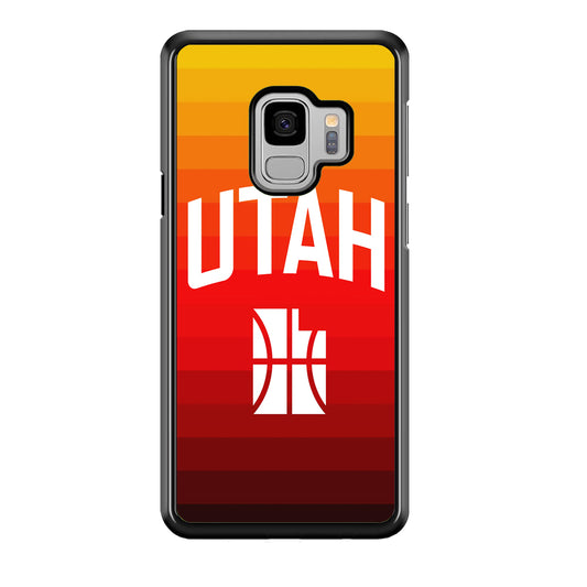Utah Jazz Colour Gradation Samsung Galaxy S9 Case