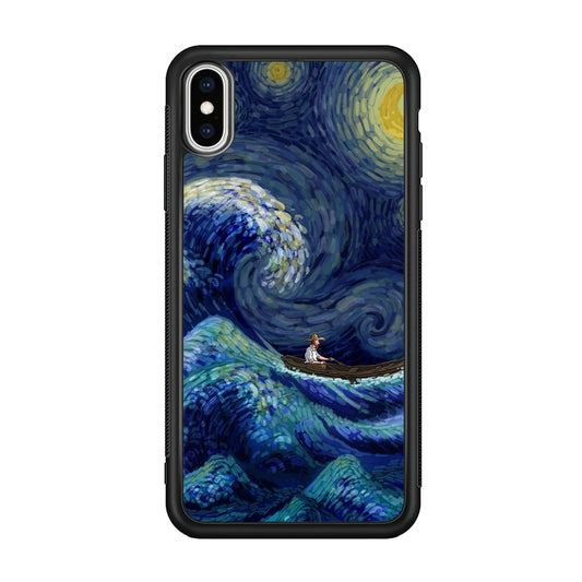 Van Gogh Waves and The Storms iPhone XS Case