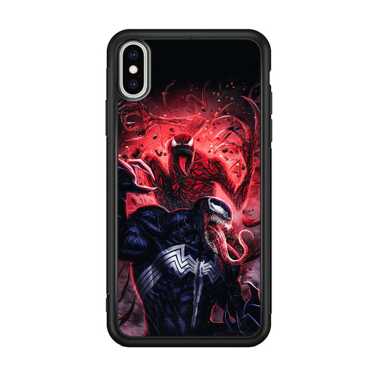 Venom Scene With Carnage iPhone X Case