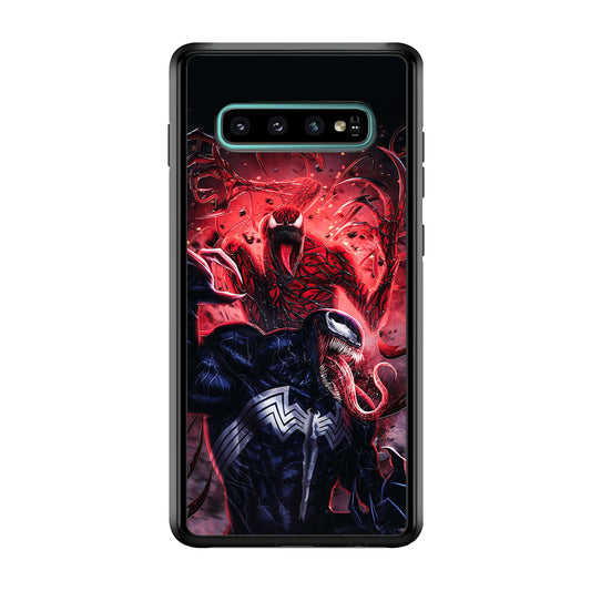 Venom Scene With Carnage Samsung Galaxy S10 Plus Case
