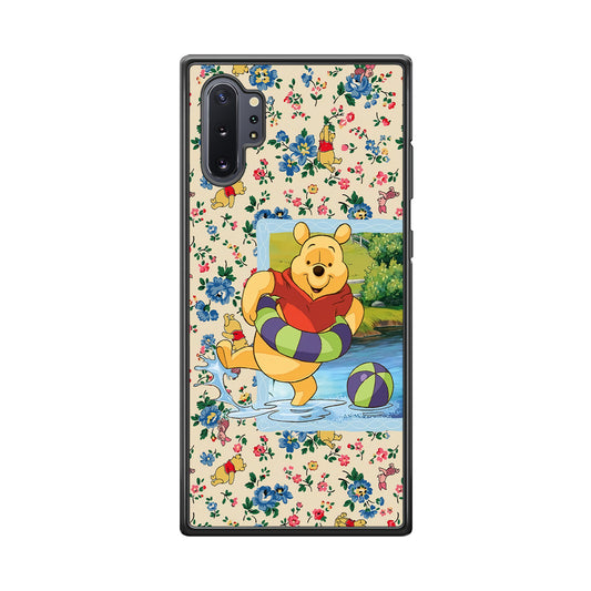Winnie The Pooh Water Play Samsung Galaxy Note 10 Plus Case