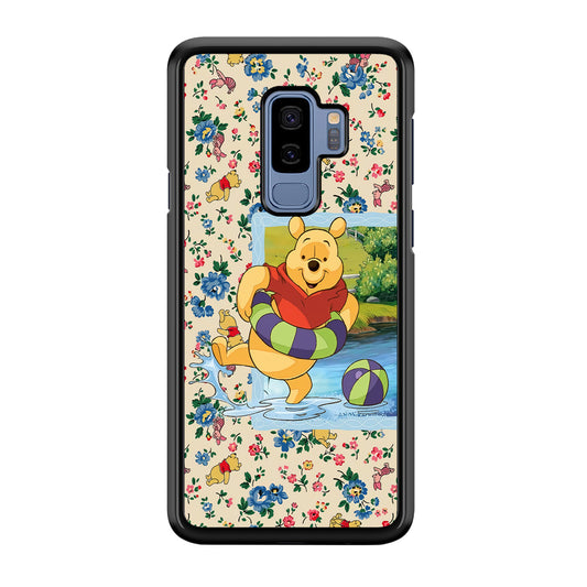 Winnie The Pooh Water Play Samsung Galaxy S9 Plus Case