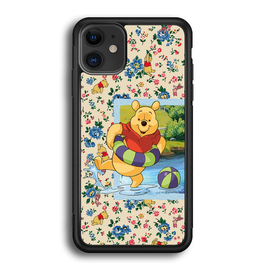 Winnie The Pooh Water Play iPhone 12 Case