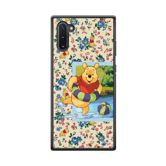 Winnie The Pooh Water Play Samsung Galaxy Note 10 Case