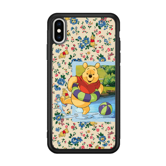 Winnie The Pooh Water Play iPhone XS MAX Case
