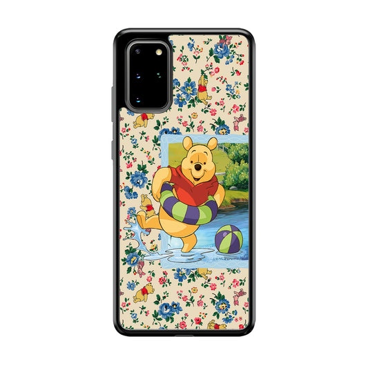 Winnie The Pooh Water Play Samsung Galaxy S20 Plus Case