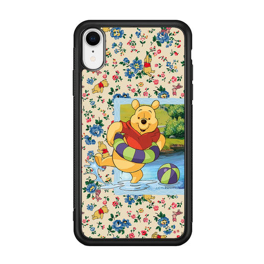 Winnie The Pooh Water Play iPhone XR Case