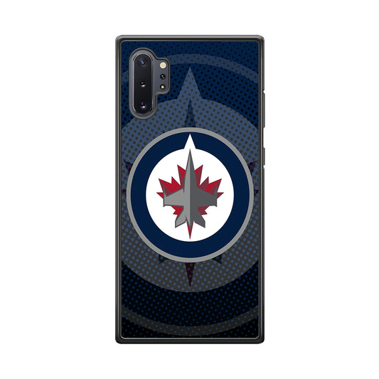 Winnipeg Jets Logo And Shadows Samsung Galaxy Note 10 Plus Case