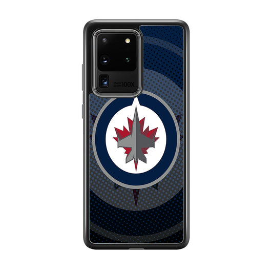 Winnipeg Jets Logo And Shadows Samsung Galaxy S20 Ultra Case