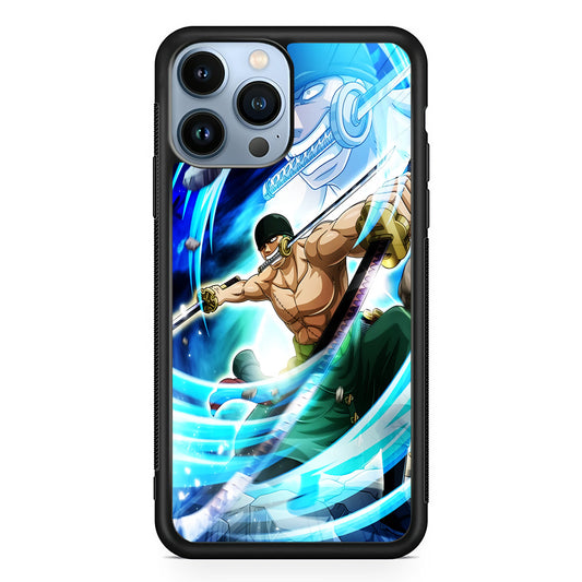 Zoro One Piece Character iPhone 13 Pro Case