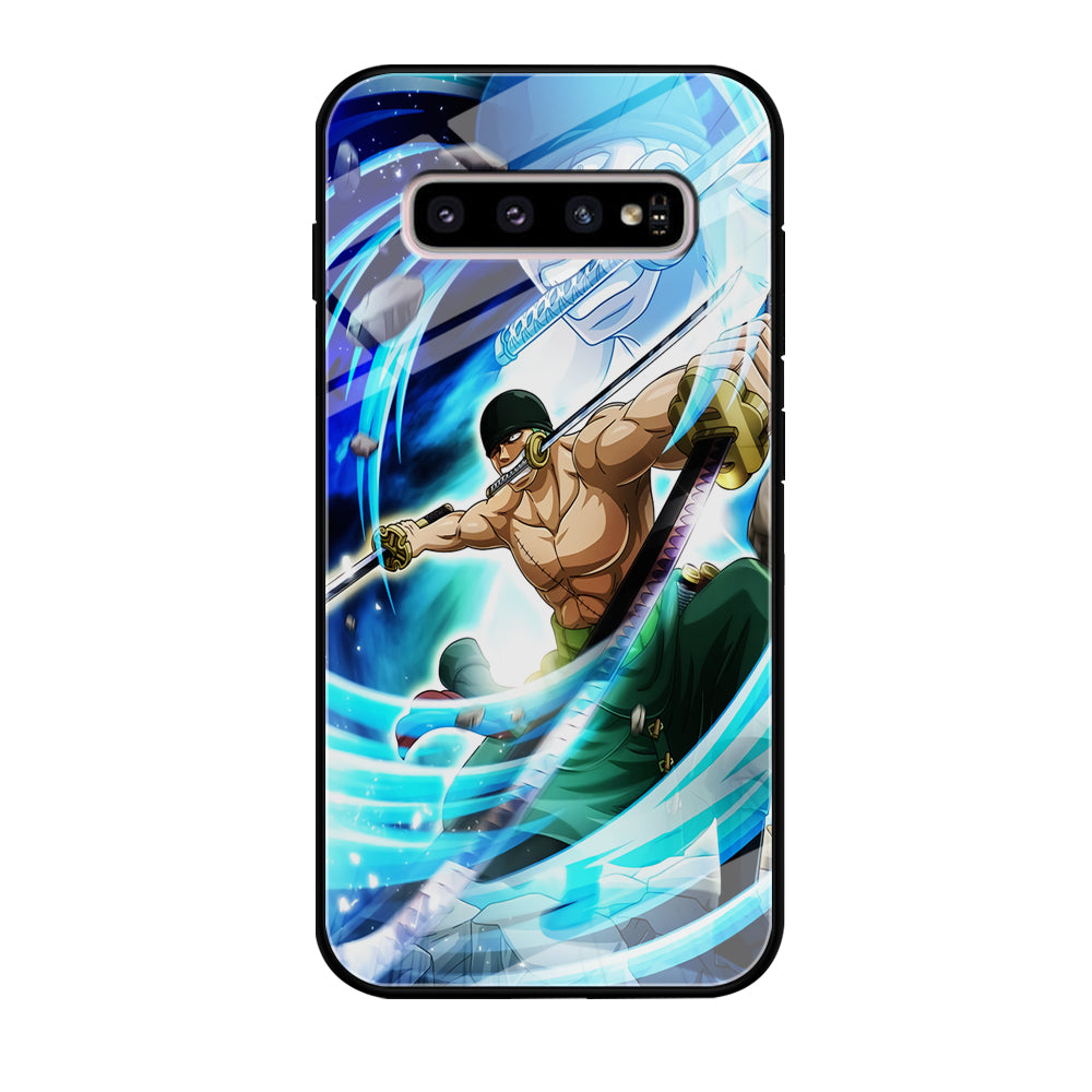 Zoro One Piece Character Samsung Galaxy S10 Case