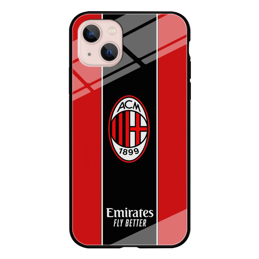 AC Milan Stripe of Jersey iPhone 13 Case