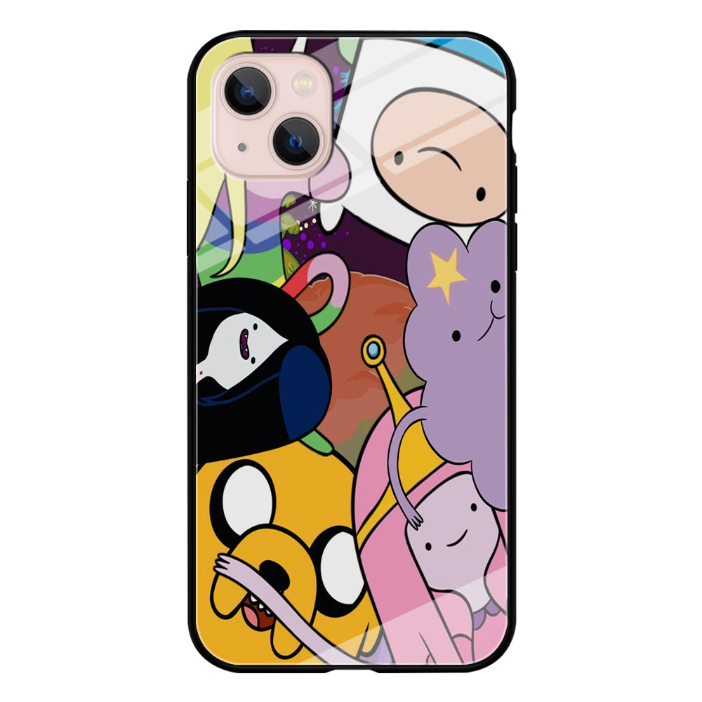Adventure Time Happy Team iPhone 13 Case