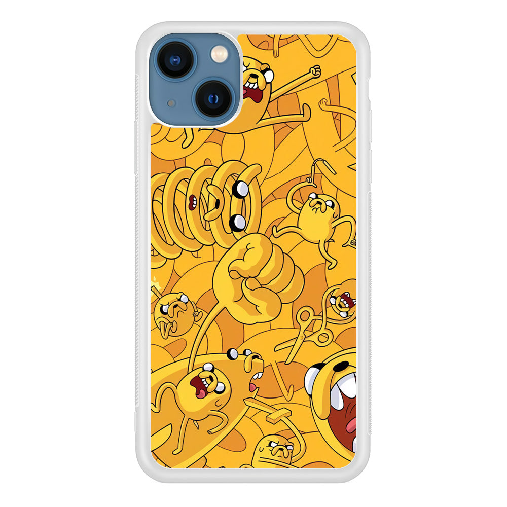 Adventure Time Jake Transformation iPhone 13 Case