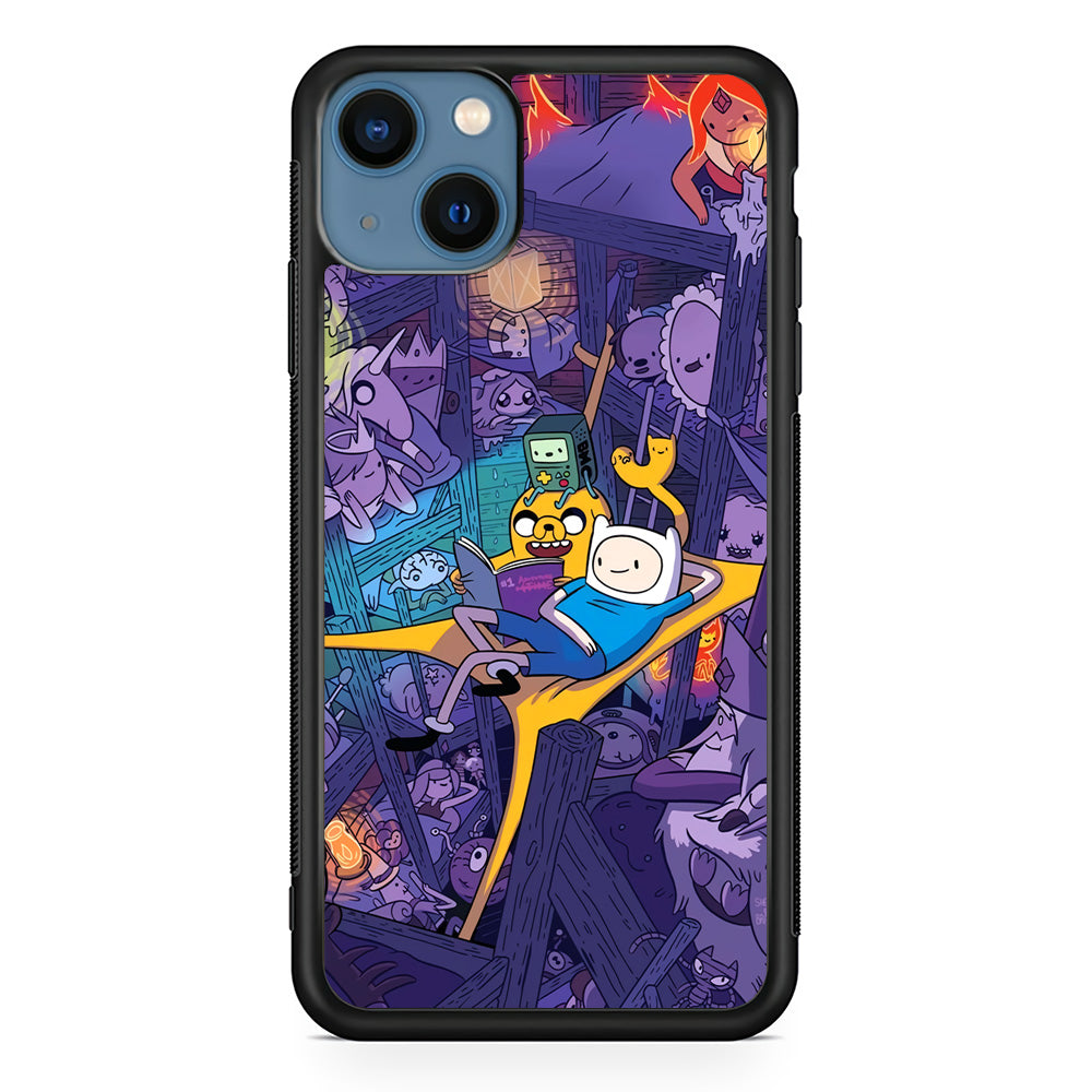 Adventure Time Night Tale iPhone 13 Case