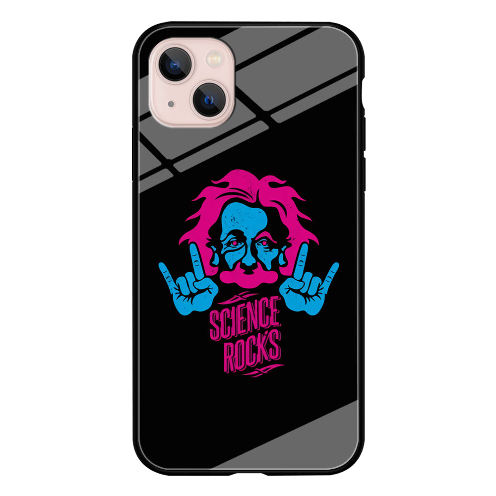 Albert Einstein Science Rocks iPhone 13 Case