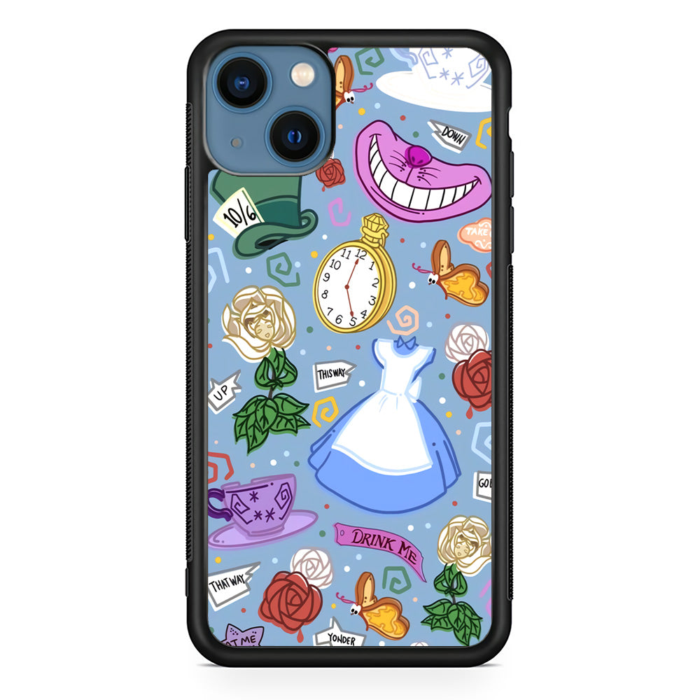 Alice In Wonderland Party's Attribute iPhone 13 Case