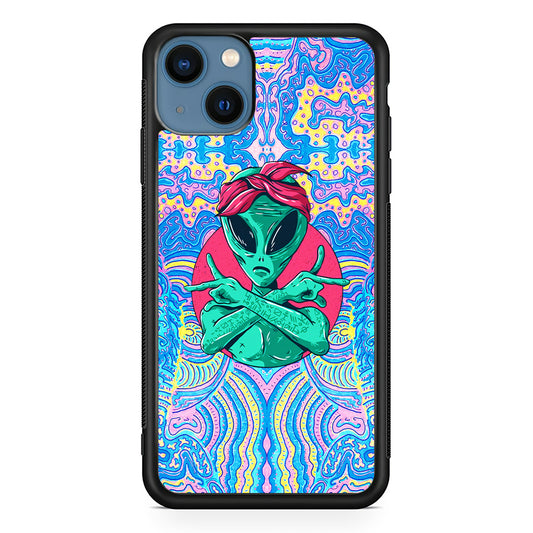 Alien Gangsta Rhythm iPhone 13 Case