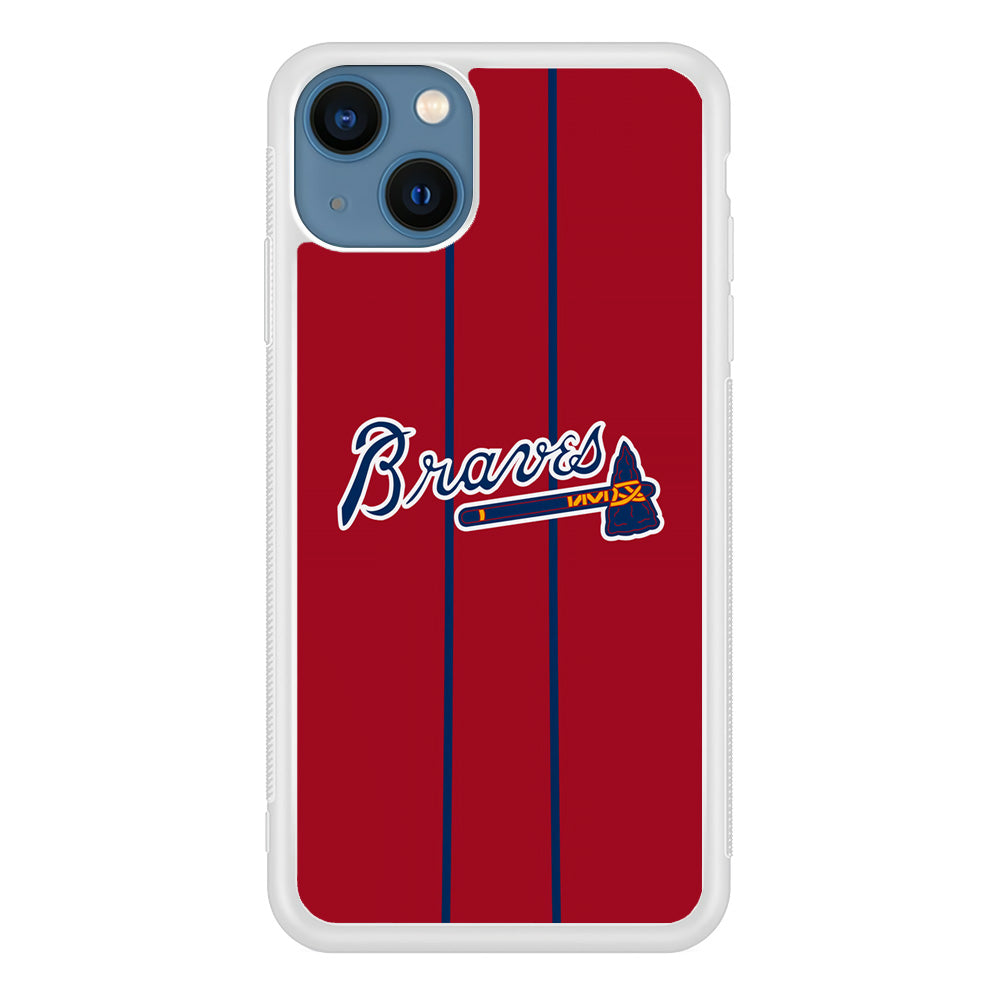 Atlanta Braves Red Light iPhone 13 Case