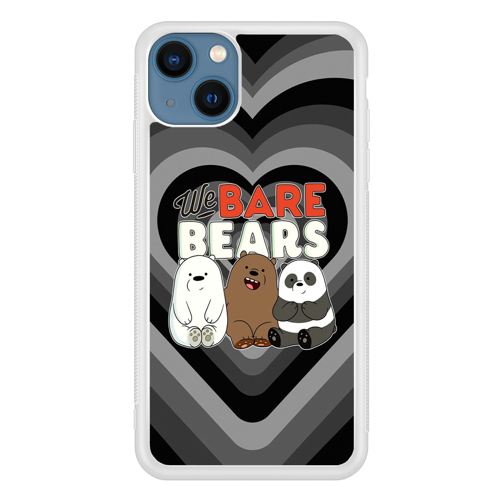 Bare Bears Loving Another iPhone 13 Case