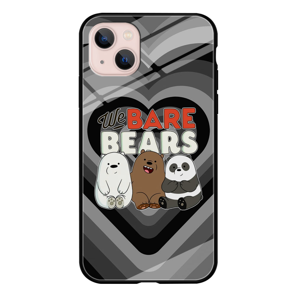 Bare Bears Loving Another iPhone 13 Case