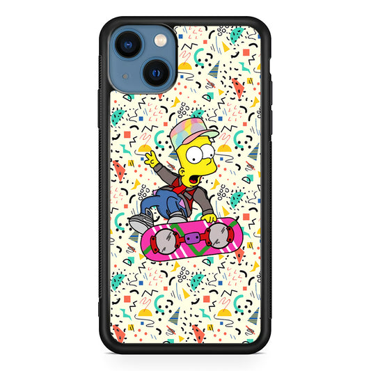 Bart Flying Board Jump Trick iPhone 13 Case