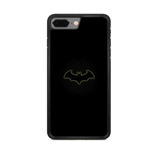 Batman Logo Simple Black iPhone 7 Plus Case