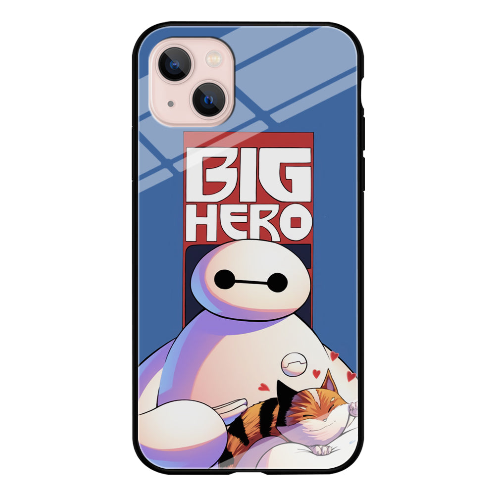 Big 6 Hero Baymax And Cat iPhone 13 Case