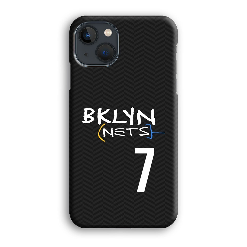 Brooklyn Nets Numbers of 7 iPhone 13 Case