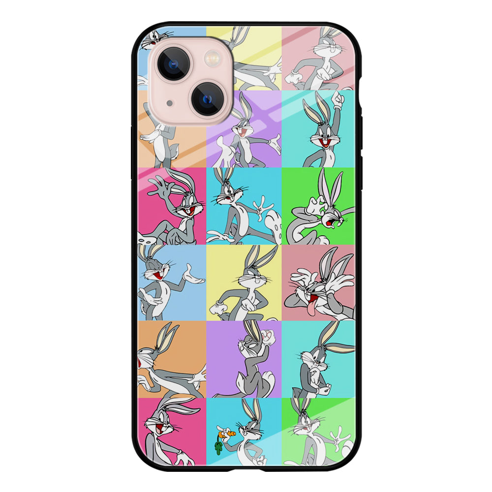 Bugs Bunny Fun Colour Collage iPhone 13 Case