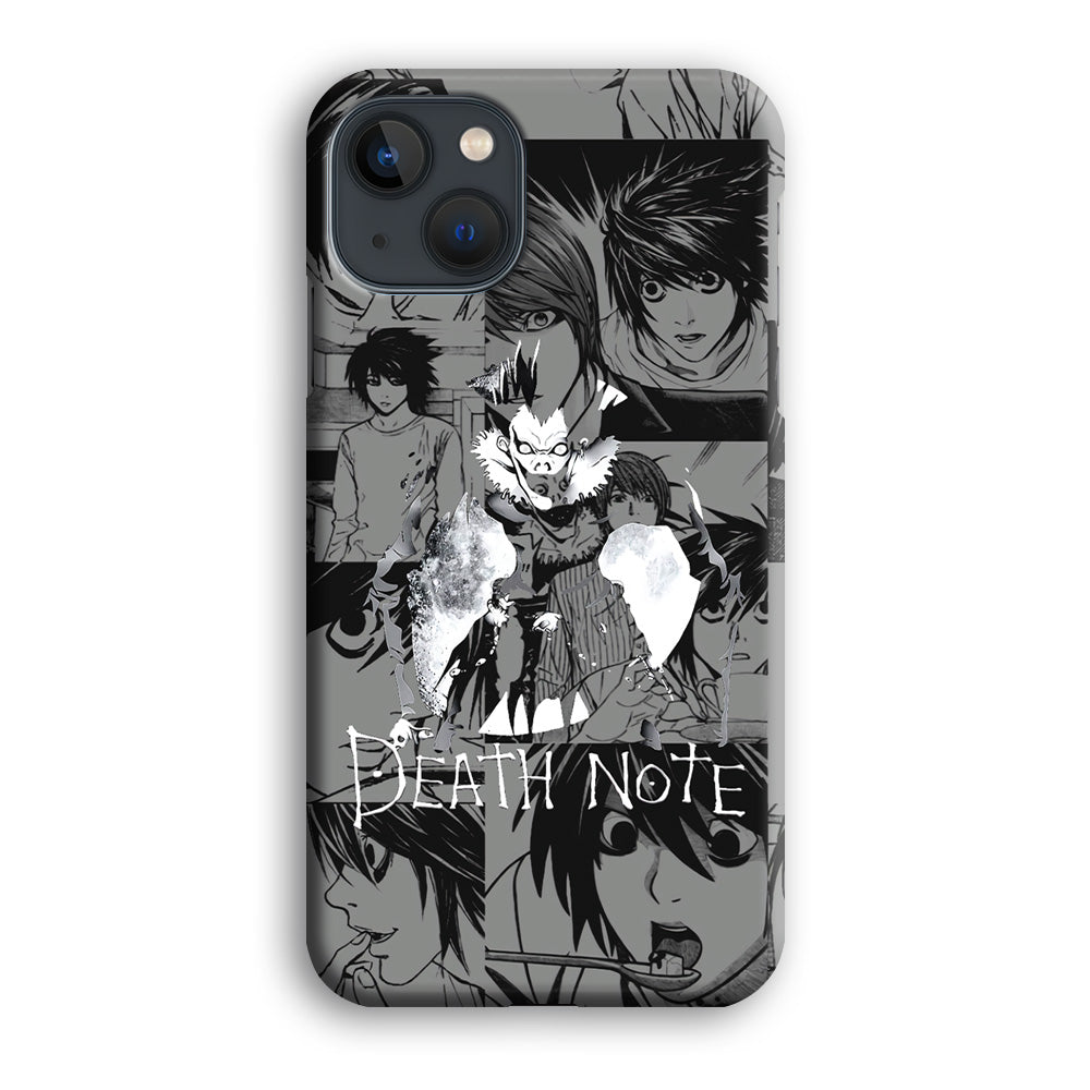 Death Note Silhouette of The Scene iPhone 13 Case