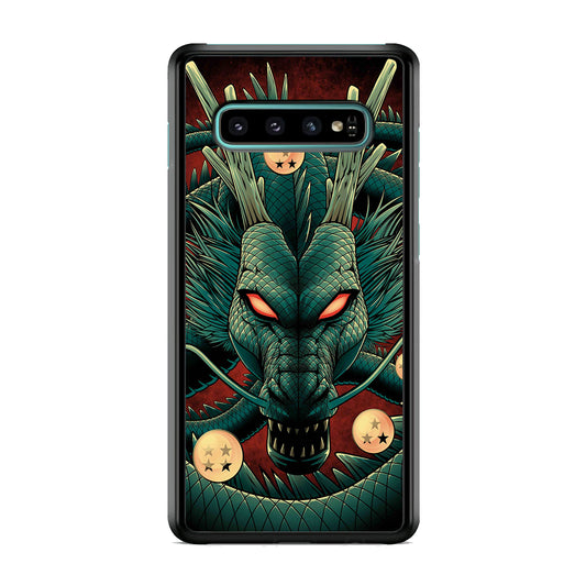 Dragon Ball Z Shenron Red Eye Samsung Galaxy S10 Plus Case